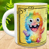 MUG Coffee Full Wrap Sublimation Funny Digital Graphic Design Download BE YOURSELF SVG-PNG Crafters Delight {{ JAMsCraftCloset }}