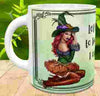MUG Coffee Full Wrap Sublimation Funny Digital Graphic Design Download BE THANKFUL I CAN'T TURN PEOPLE INTO FROGS SVG-PNG Crafters Delight {{ JAMsCraftCloset }}