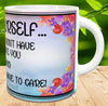 MUG Coffee Full Wrap Sublimation Funny Digital Graphic Design Download BE YOURSELF SVG-PNG Crafters Delight {{ JAMsCraftCloset }}