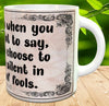 MUG Coffee Full Wrap Sublimation Funny Digital Graphic Design Download CLASSY-WHEN YOU HAVE A LOT TO SAY BUT REMAIN SILENT SVG-PNG Crafters Delight {{ JAMsCraftCloset }}