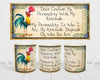 MUG Coffee Full Wrap Sublimation Funny Digital Graphic Design Download DONT CONFUSE MY PERSONALITY WITH MY ATTITUDE SVG-PNG Crafters Delight {{ JAMsCraftCloset }}
