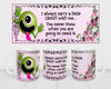 MUG Coffee Full Wrap Sublimation Funny Digital Graphic Design Download I ALWAYS CARRY A LITTLE CRAZY WITH ME SVG-PNG Crafters Delight {{ JAMsCraftCloset }}