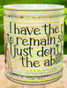MUG Coffee Full Wrap Sublimation Funny Digital Graphic Design Download I HAVE THE RIGHT TO REMAIN SILENT SVG-PNG Crafters Delight {{ JAMsCraftCloset }}
