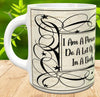 MUG Coffee Full Wrap Sublimation Funny Digital Graphic Design Download I WANT TO DO A LOT OF THINGS SVG-PNG Crafters Delight {{ JAMsCraftCloset }}