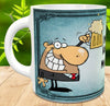MUG Coffee Full Wrap Sublimation Funny Digital Graphic Design Download NOT SURE WHO IS HARDER TO RAISE SVG-PNG Crafters Delight {{ JAMsCraftCloset }}