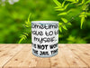 MUG Coffee Full Wrap Sublimation Funny Digital Graphic Design Download NOT WORTH THE JAIL TIME SVG-PNG Crafters Delight {{ JAMsCraftCloset }}