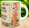 MUG Coffee Full Wrap Sublimation Funny Digital Graphic Design Download THE WRONG ONE WILL FIND YOU IN PEACE SVG-PNG Crafters Delight {{ JAMsCraftCloset }}