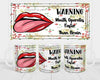 MUG Coffee Full Wrap Sublimation Funny Digital Graphic Design Download WARNING - MOUTH OPERATES FASTER THAN BRAIN SVG-PNG Crafters Delight {{ JAMsCraftCloset }}