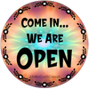 ROUND Digital Graphic Design OPEN - CLOSED Sublimation PNG SVG Lake House Sign Farmhouse Country Home Cabin CAMPER STOREFRONT Wall Art Wreath Design Gift Crafters Delight HAPPY CRAFTING {{ JAMsCraftCloset }}