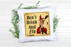 TUMBLER Full Wrap Sublimation Digital Graphic Design Download DON'T DRINK AND FLY SVG-PNG Faith Kitchen Patio Porch Decor Gift HALLOWEEN Crafters Delight {{ JAMsCraftCloset }}