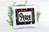 MUG Coffee Full Wrap Sublimation Digital Graphic Design Download PEACE 1 SVG-PNG Kitchen Decor Gift Crafters Delight {{ JAMsCraftCloset }}