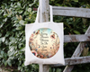 ROUND Digital Graphic Design EVERY FLOWER BLOOMS AT ITS OWN TIME Floral Wedding Gift First Home Sublimation Decoupage PNG SVG Country Farmhouse Home Decor Wall Art Shelf Sitter Gift Crafters Delight - JAMsCraftCloset