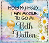 TUMBLER Full Wrap Sublimation Digital Graphic Design Download HOLD MY HALO - BETH DUTTON 2 SVG-PNG Faith Kitchen Patio Porch Decor Gift Picnic Crafters Delight {{ JAMsCraftCloset }}