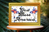 TUMBLER Full Wrap Sublimation Digital Graphic Design PATRIOTIC DESIGNS FROM BUNDLE 1 Download GOD BLESS AMERICA SVG-PNG Patio Porch Decor Gift Picnic Crafters Delight {{ JAMsCraftCloset }}