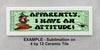 MUG Coffee Full Wrap Sublimation Funny Digital Graphic Design Download APPARENTLY I HAVE AN ATTITUDE SVG-PNG Crafters Delight {{ JAMsCraftCloset }}