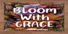 TUMBLER Full Wrap Sublimation Digital Graphic Design Vibrant Floral FROM BUNDLE 2 Faith Design Download BLOOM WITH GRACE SVG-PNG Patio Porch Decor Gift Picnic Crafters Delight {{ JAMsCraftCloset }}