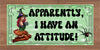 MUG Coffee Full Wrap Sublimation Funny Digital Graphic Design Download APPARENTLY I HAVE AN ATTITUDE SVG-PNG Crafters Delight {{ JAMsCraftCloset }}