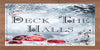 TUMBLER Full Wrap Sublimation Digital Graphic Design Download DECK THE HALLS SVG-PNG Kitchen Christmas Design Patio Porch Decor Gift Crafters Delight {{ JAMsCraftCloset }}