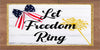 TUMBLER Full Wrap Sublimation Digital Graphic Design PATRIOTIC DESIGNS FROM BUNDLE 1 Download LET FREEDOM RING SVG-PNG Patio Porch Decor Gift Picnic Crafters Delight {{ JAMsCraftCloset }}