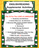 English Teacher Resource 10 FOR THE LOVE OF LANGUAGE Supplemental Vocabulary Activities-Avoiding Fragments-Clauses-Direct Speech-Fragments-Grammar-Punctuation-Style and Editing-Subject Verb Agreement-FREE Activities Included {{ JAMsCraftCloset }}