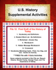 US History 12 FIRST DRAFT OF THE HISTORY OF TODAY Teacher Resource Supplemental Vocabulary Activities-Barrack Obama-Donald Trump-George Floyd-Importance of Voting-FREE Activities Included {{ JAMsCraftCloset }}