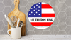 ROUND Digital Graphic Design LET FREEDOM RING Sublimation PNG SVG Lake House Sign Farmhouse Country Home Cabin Workshop Man Cave PATRIOTIC Wall Art Wreath Design Gift Crafters Delight HAPPY CRAFTING {{ JAMsCraftCloset }}