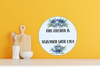 ROUND Digital Graphic Design THIS KITCHEN IS SEASONED WITH LOVE Sublimation PNG SVG Lake House Sign Farmhouse Country Home Cabin KITCHEN Wall Art Decor Wreath Design Gift Crafters Delight HAPPY CRAFTING {{ JAMsCraftCloset }}