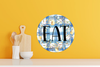 ROUND Digital Graphic Design EAT Sublimation PNG SVG Kitchen Sign Wall Art Wreath Design Gift Crafters Delight HAPPY CRAFTING {{ JAMsCraftCloset }}