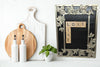 Wall Art Handmade Silver Metal Frame Scrabble Pieces LOVE LIVE Home Decor Gift Idea {{ JAMsCraftCloset }}