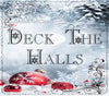 TUMBLER Full Wrap Sublimation Digital Graphic Design Download DECK THE HALLS SVG-PNG Kitchen Christmas Design Patio Porch Decor Gift Crafters Delight {{ JAMsCraftCloset }}