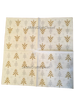 NAPKIN 24 GOLD AND SILVER CHRISTMAS TREES Decoupage Craft Supplies Paper Crafts Card Making Journaling Mixed Medium Crafters Delight - JAMsCraftCloset