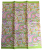 NAPKIN 31 LIME GREEN PINK PAISLEY Decoupage Craft Supplies Paper Crafts Card Making Journaling Mixed Medium Crafters Delight