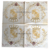 NAPKIN 34 QUEEN BEE Decoupage Craft Supplies Paper Crafts Card Making Journaling Mixed Medium Crafters Delight - JAMsCraftCloset