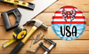 ROUND Digital Graphic Design USA Sublimation PNG SVG Lake House Sign Farmhouse Country Home Cabin PATRIOTIC Wall Art Wreath Design Gift Crafters Delight HAPPY CRAFTING {{ JAMsCraftCloset }}