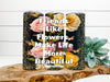 BUNDLE 2 TUMBLERS VIBRANT FLORAL Graphic Design Positive Saying Home Decor Downloads SVG PNG JPEG Files Sublimation Design Crafters Delight {{ JAMsCraftCloset }}