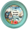 ROUND Digital Graphic Design LIFE IS A BEAUTIFUL STRUGGLE Beach Theme Sublimation PNG SVG Country Farmhouse Home Decor Sign Wall Art Decor Wreath Design Gift Crafters Delight - JAMsCraftCloset
