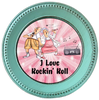 ROUND Digital Graphic Design I LOVE ROCKIN' ROLL Wedding Gift First Home Sublimation PNG SVG Country Farmhouse Home Decor Sign Wall Art Decor Wreath Design Gift Crafters Delight - JAMsCraftCloset