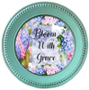 ROUND Digital Graphic Design BLOOM WITH GRACE Sublimation PNG SVG Country Farmhouse Home Decor Sign Wall Art Decor Wreath Design Gift Crafters Delight - JAMsCraftCloset