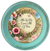 ROUND Digital Graphic Design ALL OF ME LOVES ALL OF YOU Wedding Gift First Home Sublimation Decoupage PNG SVG Country Farmhouse Home Decor Wall Art Shelf Sitter Gift Crafters Delight - JAMsCraftCloset