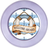 ROUND Digital Graphic Design NAUTICAL WELCOME ABOARD Sublimation PNG SVG BOAT DECOR Home Decor Wall Art Decor Gift Crafters Delight - JAMsCraftCloset