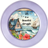 ROUND Digital Graphic Design LIFE IS A BEAUTIFUL STRUGGLE Beach Theme Sublimation PNG SVG Country Farmhouse Home Decor Sign Wall Art Decor Wreath Design Gift Crafters Delight - JAMsCraftCloset