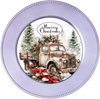 ROUND Digital Graphic Design  MERRY CHRISTMAS OLD TRUCK - CHRISTMAS DESIGN PNG-JPEG-PDF-SVG-Decoupage-Sublimation Design Graphic Country Farmhouse Home Decor HOLIDAY Decor Gift Crafters Delight - JAMsCraftCloset