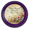 ROUND Digital Graphic Design WHERE FLOWERS BLOOM SO DOES HOPE Floral Wedding Gift First Home Sublimation Decoupage PNG SVG Country Farmhouse Home Decor Wall Art Shelf Sitter Gift Crafters Delight - JAMsCraftCloset