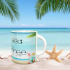 MUG Coffee Full Wrap Sublimation Funny Digital Graphic Design Download LET THE SEA SET YOU FREE SVG-PNG Crafters Delight {{ JAMsCraftCloset }}