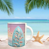 MUG Coffee Full Wrap Sublimation Funny Digital Graphic Design Download I NEED TO LIVE WHERE SUMMER NEVER ENDS SVG-PNG Crafters Delight {{ JAMsCraftCloset }}