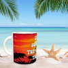MUG Coffee Full Wrap Sublimation Funny Digital Graphic Design Download LET'S GO SOMEWHERE THE SUN KISSES THE OCEAN SVG-PNG Crafters Delight {{ JAMsCraftCloset }}