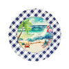 ROUND Digital Graphic Design BEACH SCENE 3 Sublimation PNG SVG Beach House Sign KITCHEN Wall Art Decor Wreath Design Gift Crafters Delight HAPPY CRAFTING {{ JAMsCraftCloset }}