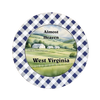 ROUND Digital Graphic Design ALMOST HEAVEN WEST VIRGINIA Sublimation PNG SVG Lake House Sign Farmhouse Country Home Cabin KITCHEN Wall Art Decor Wreath Design Gift Crafters Delight HAPPY CRAFTING {{ JAMsCraftCloset }}