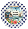 ROUND Digital Graphic Design LIFE IS A BEAUTIFUL STRUGGLE Beach Theme Sublimation PNG SVG Country Farmhouse Home Decor Sign Wall Art Decor Wreath Design Gift Crafters Delight - JAMsCraftCloset