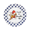 ROUND Digital Graphic Design COCK-A-DOODLE-DO 2 Sublimation PNG SVG Lake House Sign Farmhouse Country Home Cabin KITCHEN Wall Art Decor Wreath Design Charger Plates Gift Idea Crafters Delight HAPPY CRAFTING {{ JAMsCraftCloset }}